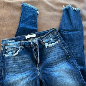 Distressed kanCan jeans